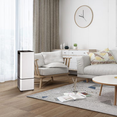 Pembersih Udara Teknologi Office Smart RCI Dengan H13 True HEPA Filter Air Quality Monitor