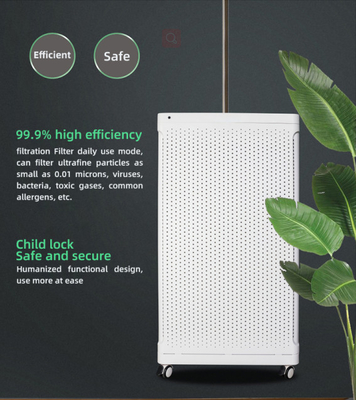 5 In 1 H13 True HEPA UV HEPA Air Purifier Untuk Ruangan Besar 5500 Sq Ft