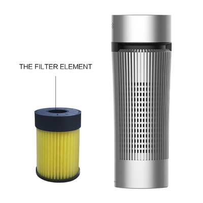 3 Stage H13 True HEPA Air Purifier Untuk Smoke Pet Dander UVC LED USB Powered