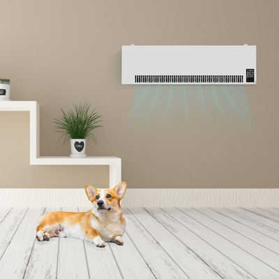 Besi ABS CADR 1600m3/h Wall Mounted Air Purifier Sterilisasi Efisiensi Tinggi Dalam Ruangan